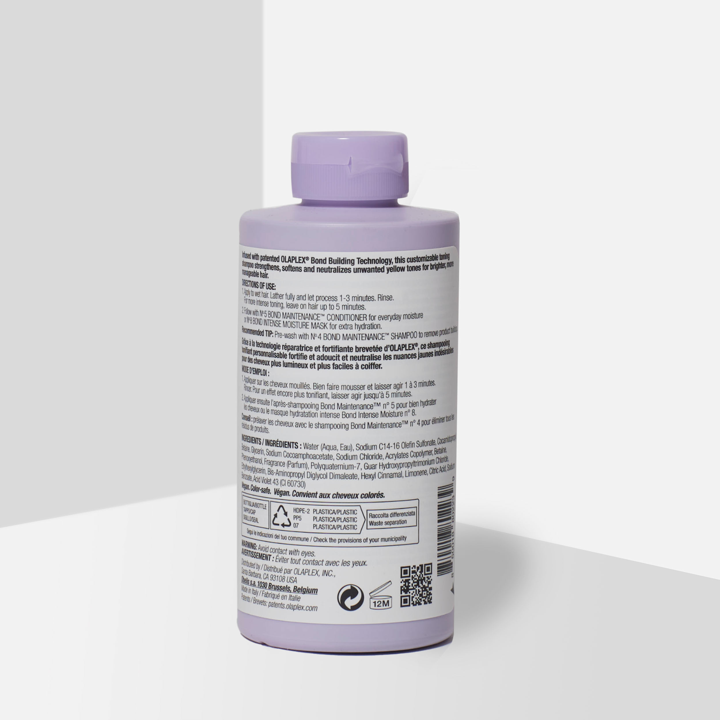Olaplex No.4P Blonde Enhancer Toning Shampoo Tonificante 250 ml